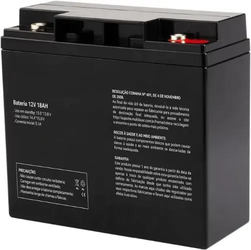 Bateria selada estacionária Vrla 18ah 12v