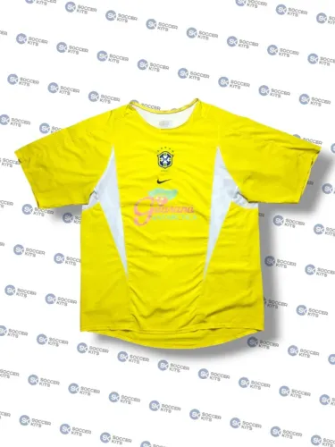 Camisa Brasil 2002 Treino - Modelo Jogador