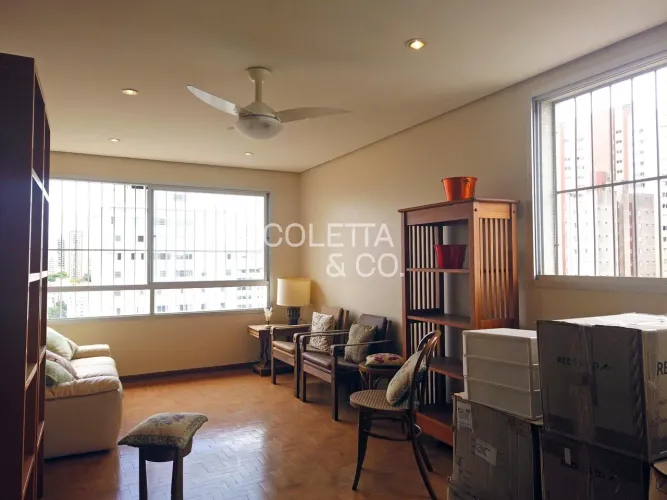 Apartamento com 105m², 2 quartos, 1 banheiro, 1 vaga em Perdizes.