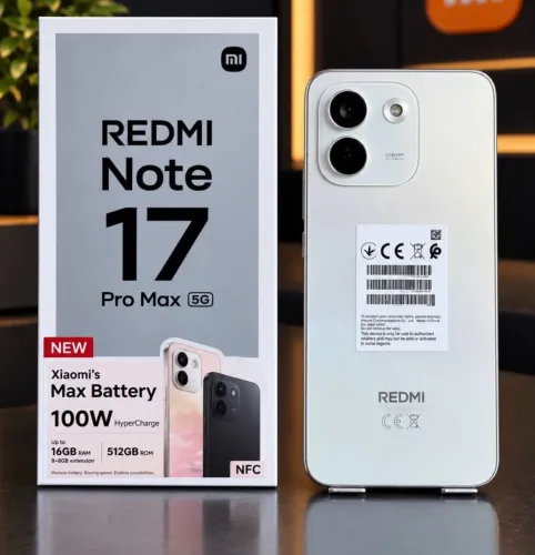 REDMI NOTE 17 PRO MAX 256GB 8RAM - LACRADO
