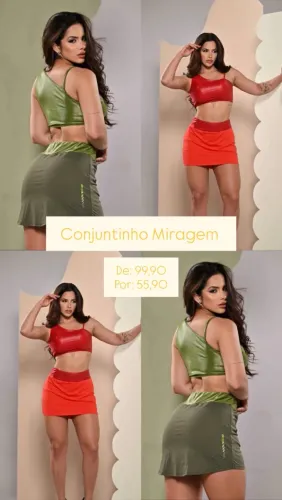 Conjunto fitness academia