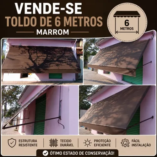 Toldo para lojas e comércio 