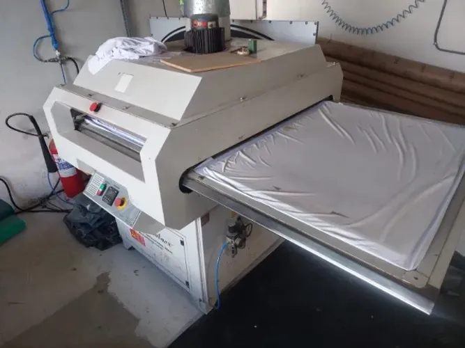 Prensa Térmica Sublimática Metalnox 2 berços Automática