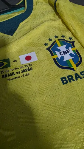 Camisa Brasil modelo jogador M