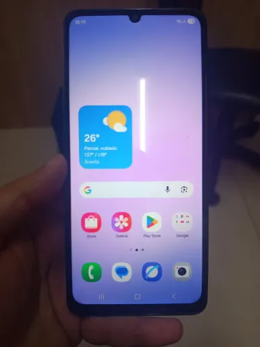 Celular galaxy a07 * funcionando tudo o som tá baixo 