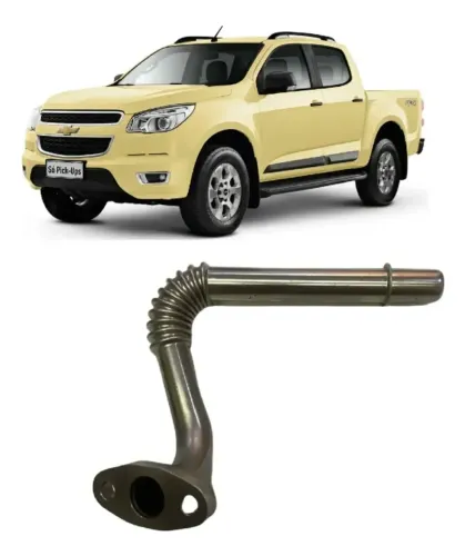 Tubo Retorno De Óleo Da Turbina S10 12/23 Motor 2.8 Diesel