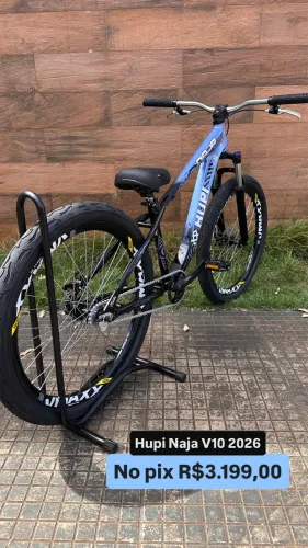 Bicicleta Aro 26 Hupi Naja Kit single freio disco