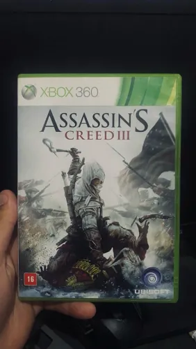 Jogo Xbox 360 assassins creed lll 