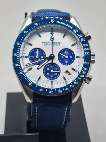Relógio Pagani Design modelo PD1701 Azul