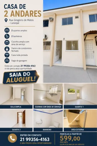 Saia do aluguel casa no laranjal São Gonçalo