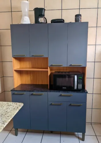 Armário de cozinha 8 portas