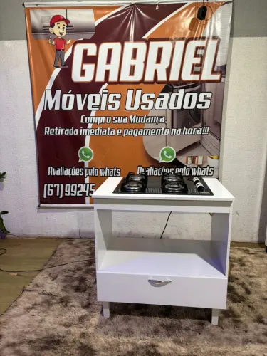 Balcão em mdf com cook top (entrego)