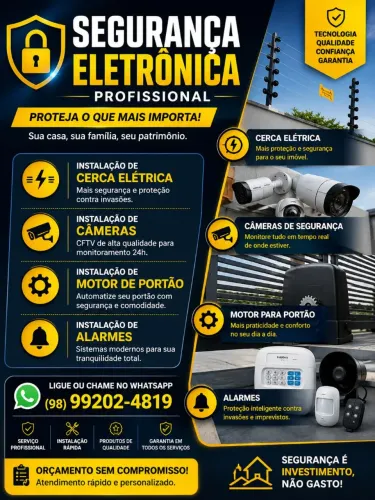 SEGURANÇA ELETRÔNICA PROFISSIONAL