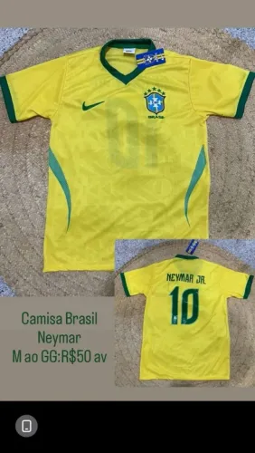 Camisa de time do Brasil