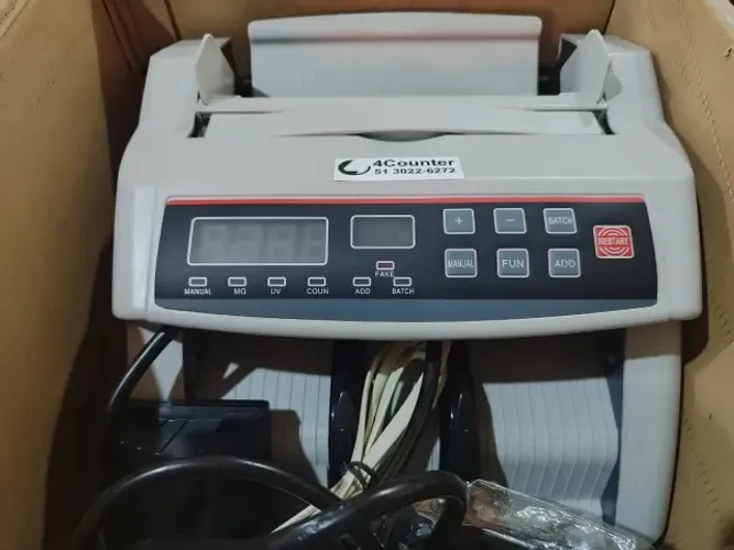 Contador de cedulas 220v identifica notas falsas