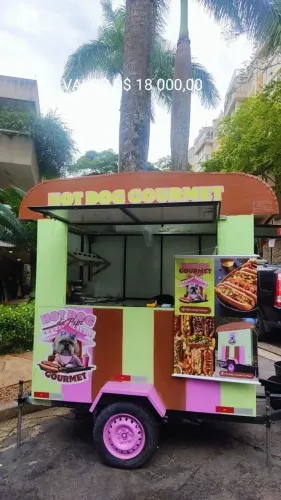 1 Trailer MÓVEL semi novo 2021/2021<br>