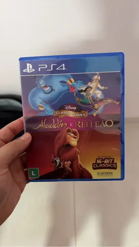 Disney clássics Aladin e rei leão ps4