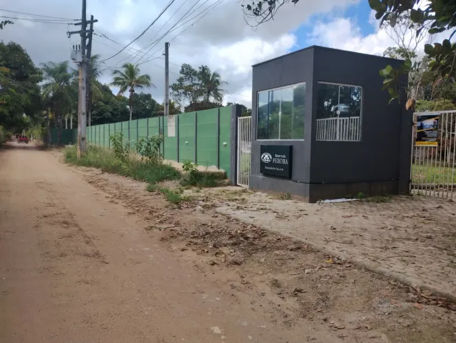 condomínio legalizado, financia e aceita carro como parte do pagamento, Aldeia