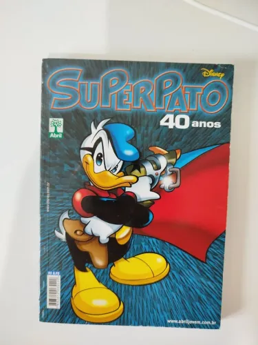Quadrinho Super Pato 40 anos