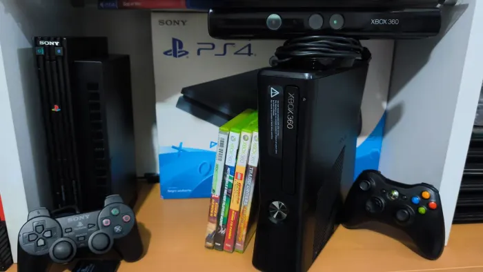 Xbox 360 completo ( somos loja)