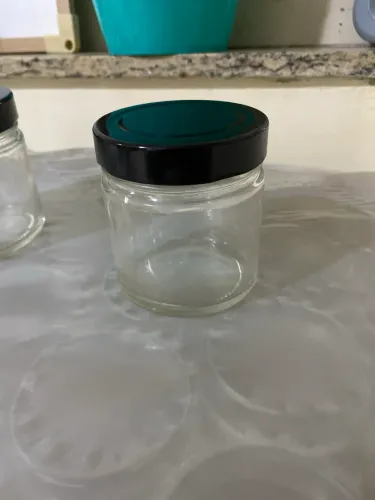 Copo de vidro 250 ml para temperos, velas, lembrancinha, geleias, mel , etc