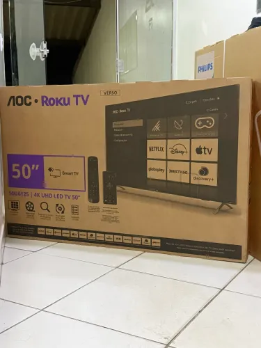 Smart TV AOC 50'' Led 4K Nova 