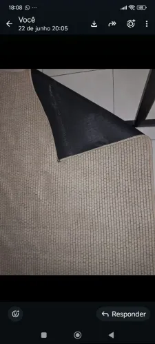 Vendo tapete sisal novo