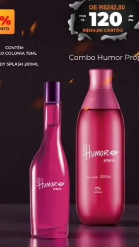 Kit Humor Próprio Natura 