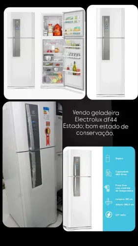 Geladeira electrolux df44, bom estado conservada.