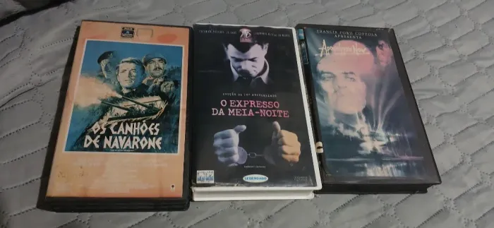 Lote 1 Clássicos Vhs Navarone Expresso Noite Apocalypse