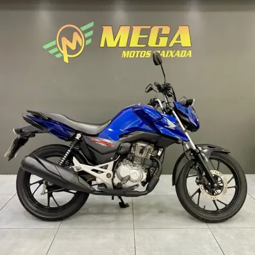 Honda Cg 160 Fan 2025 Azul