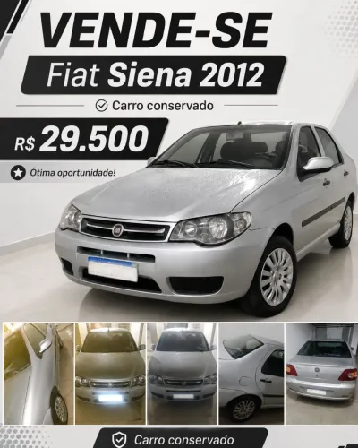 Fiat Siena 1.0/ EX 1.0 MPI Fire/ Fire Flex 8V 2012