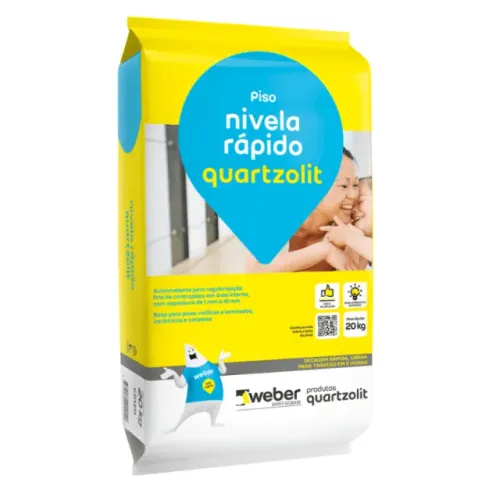 Nivela Rapido Argamassa Autonivelante Piso Cor Cinza 20kg