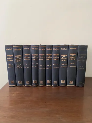 Coleção livros jurídicos Nelson Hungria