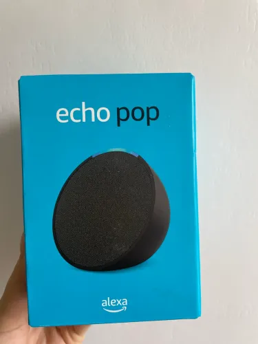 ALEXA POP NOVA NA CAIXA 
