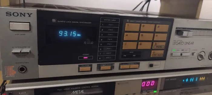 RECEIVER SONY STR VX30BS FM AM