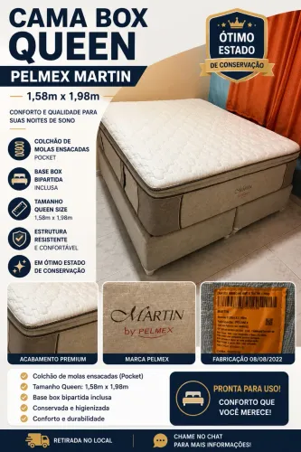 Cama Box Queen Size