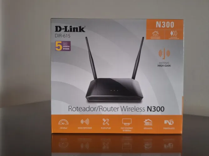 Roteador Wireless D-Link DIR-615 N300