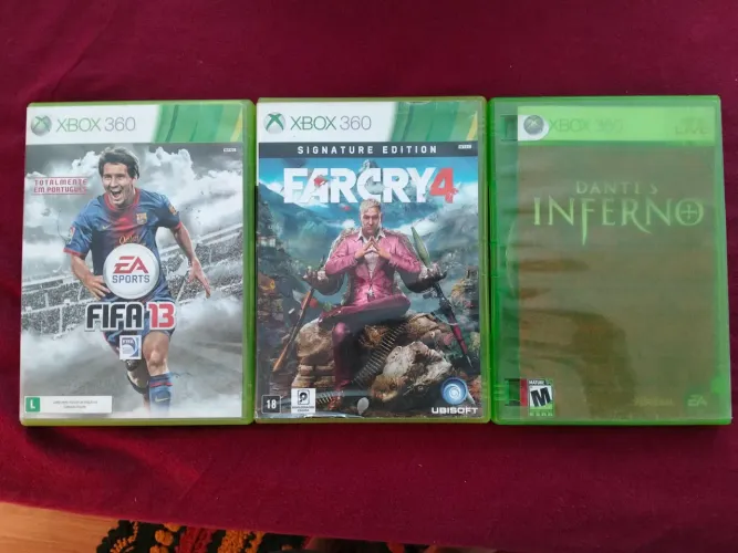 Vendo jogos de Xbox 