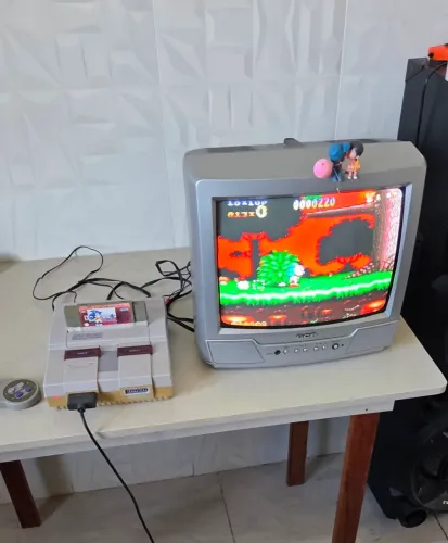 SUPER NINTENDO ORIGINAL NINTENDO PLAYTRONIC - MODELO SNSM-001 (BRA)