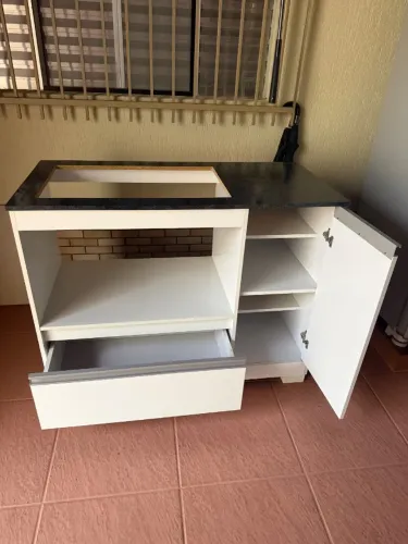 Bancada para cooktop