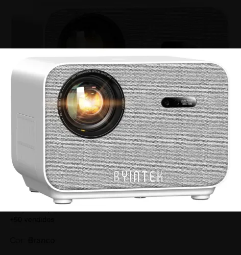 Projetor Byintek U12 800 Ansi Lumens