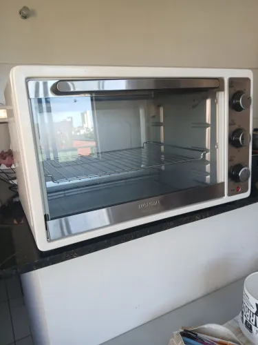 Forno elétrico 52L NOVO usado poucas vezes