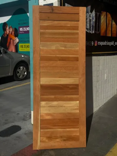 PORTA MACIÇA DE MADEIRA MISTA 60CM, 70CM OU 80CM - MEGA PROMOÇÃO