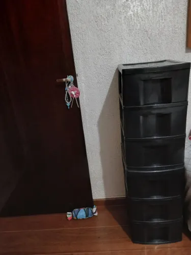 Gaveteiro de plástico 2 unidades cada com 3 compartimento