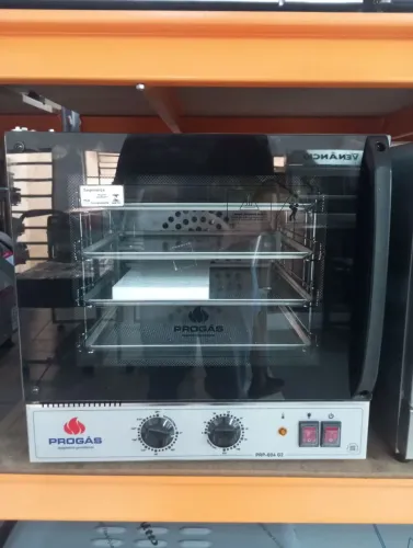 NZ. Forno elétrico convector analógico 4 assadeiras PROGÁS 
