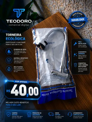 Torneira gourmet