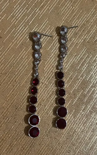 Brinco de cristal Swarovski original.