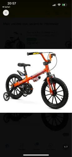 Bicicleta infantil