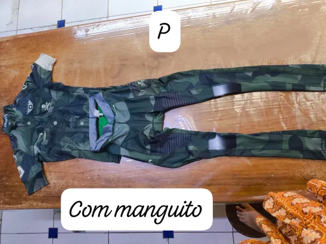 Conjunto ciclista tamanho P